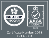 Westfield Health ISO45001 certificate