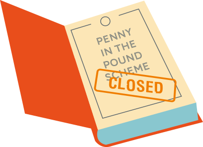 Penny in the Pound scheme closed
