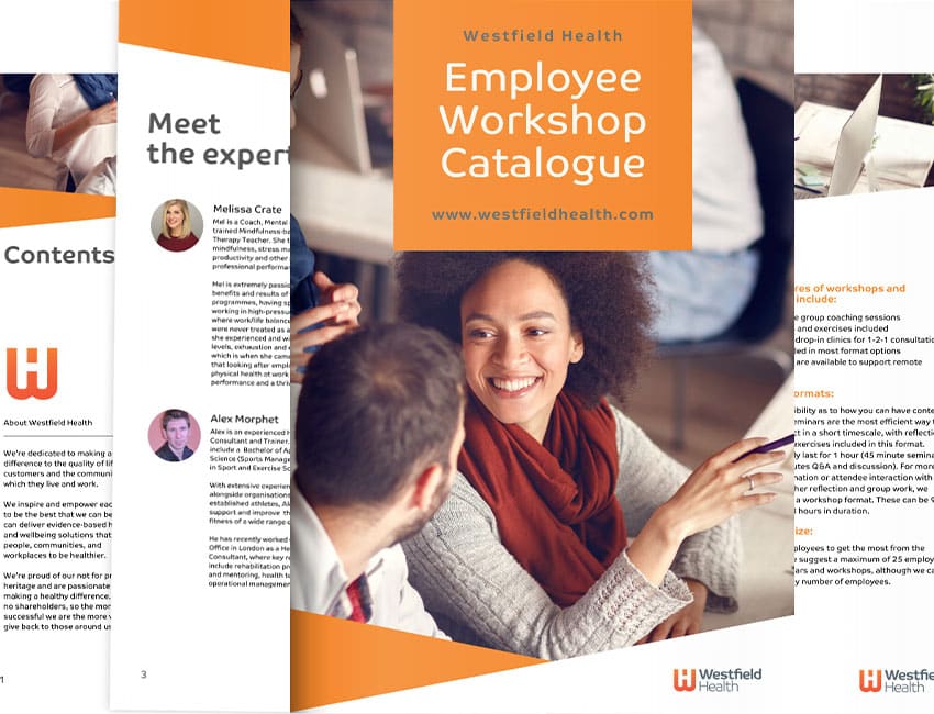 Employee Workshop Catalogue