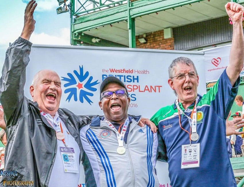 British transplant games medal winners