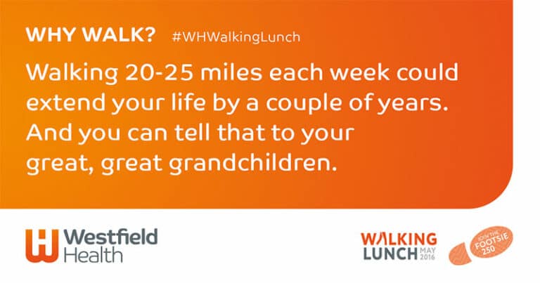 Why you should take a walking lunch | Westfield Health