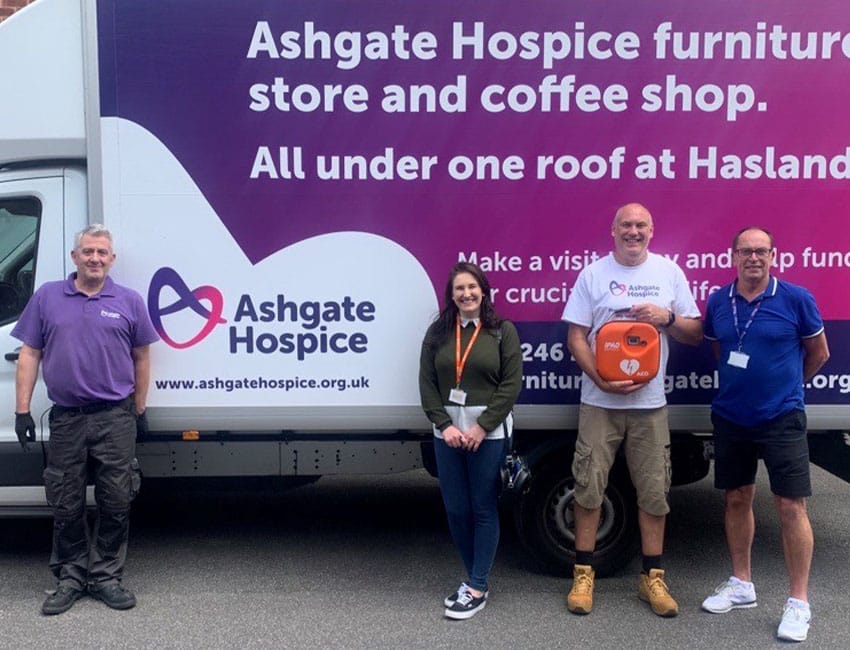 Ashgate Hospie defibrillator