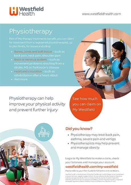 Physiotherapy poster